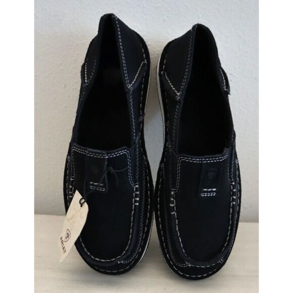 Ariat 10027355 Women's Sz 9B Black Suede Cruiser Slip-On Shoes - Picture 8 of 8